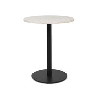 Mineral Café Table Ø60 Bianco Curia Marble