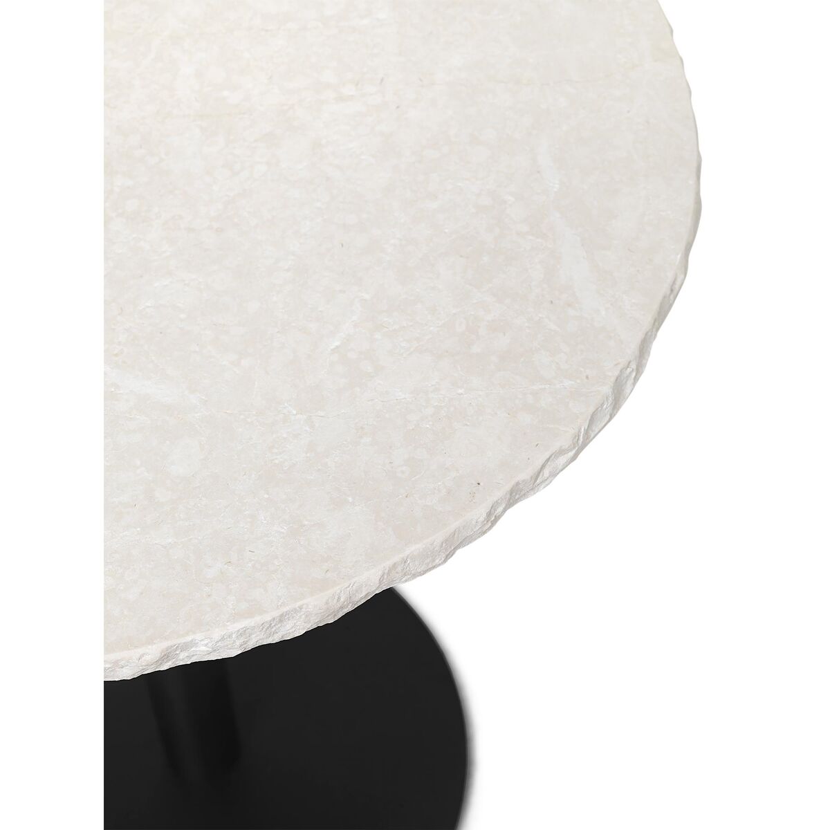 Mineral Café Table Ø60 Bianco Curia Marble