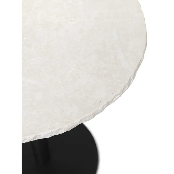 Mineral Café Table Ø60 Bianco Curia Marble