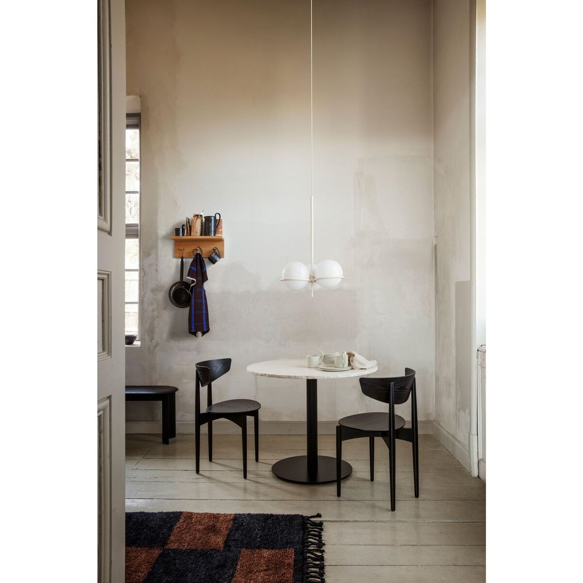 Minerale Ronde Tafel Ø90 Bianco Curia Marmer