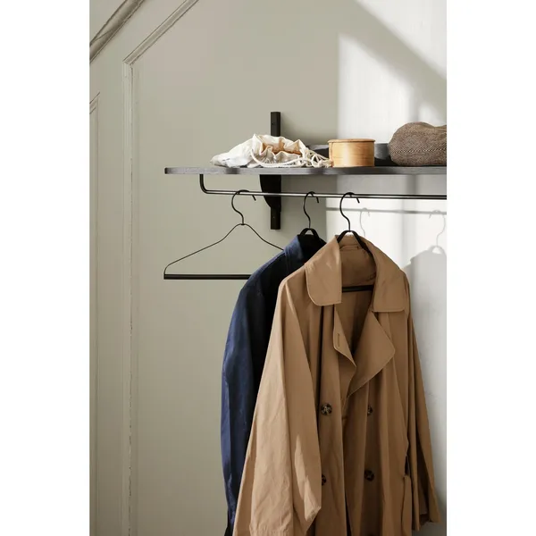 Sector Shelf Oak/Brass