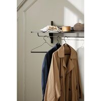Sector Shelf Oak/Brass