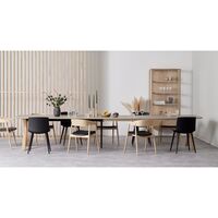 TAC Dining Chair Black/ Black