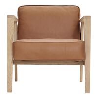 LC1 Sessel Eiche/Cognac Leder