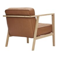 LC1 Sessel Eiche/Cognac Leder