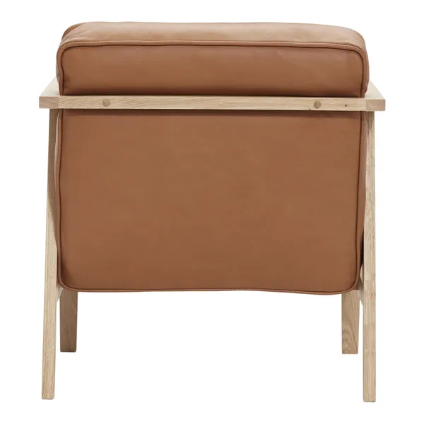 LC1 Sessel Eiche/Cognac Leder