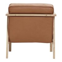 LC1 Sessel Eiche/Cognac Leder