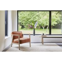LC1 Sessel Eiche/Cognac Leder