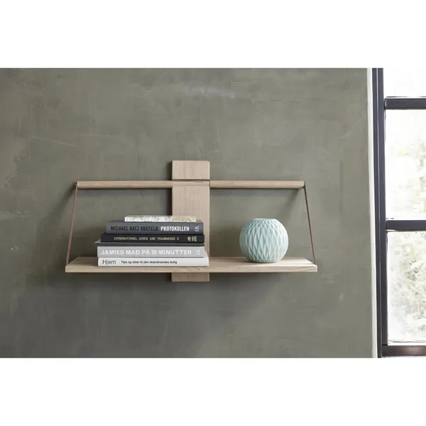 Shelf Wood Wall Medium Egetræ