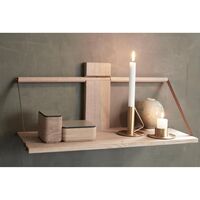 Shelf Wood Wall Medium Egetræ
