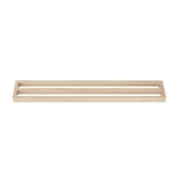 Towel Rack Double Oak