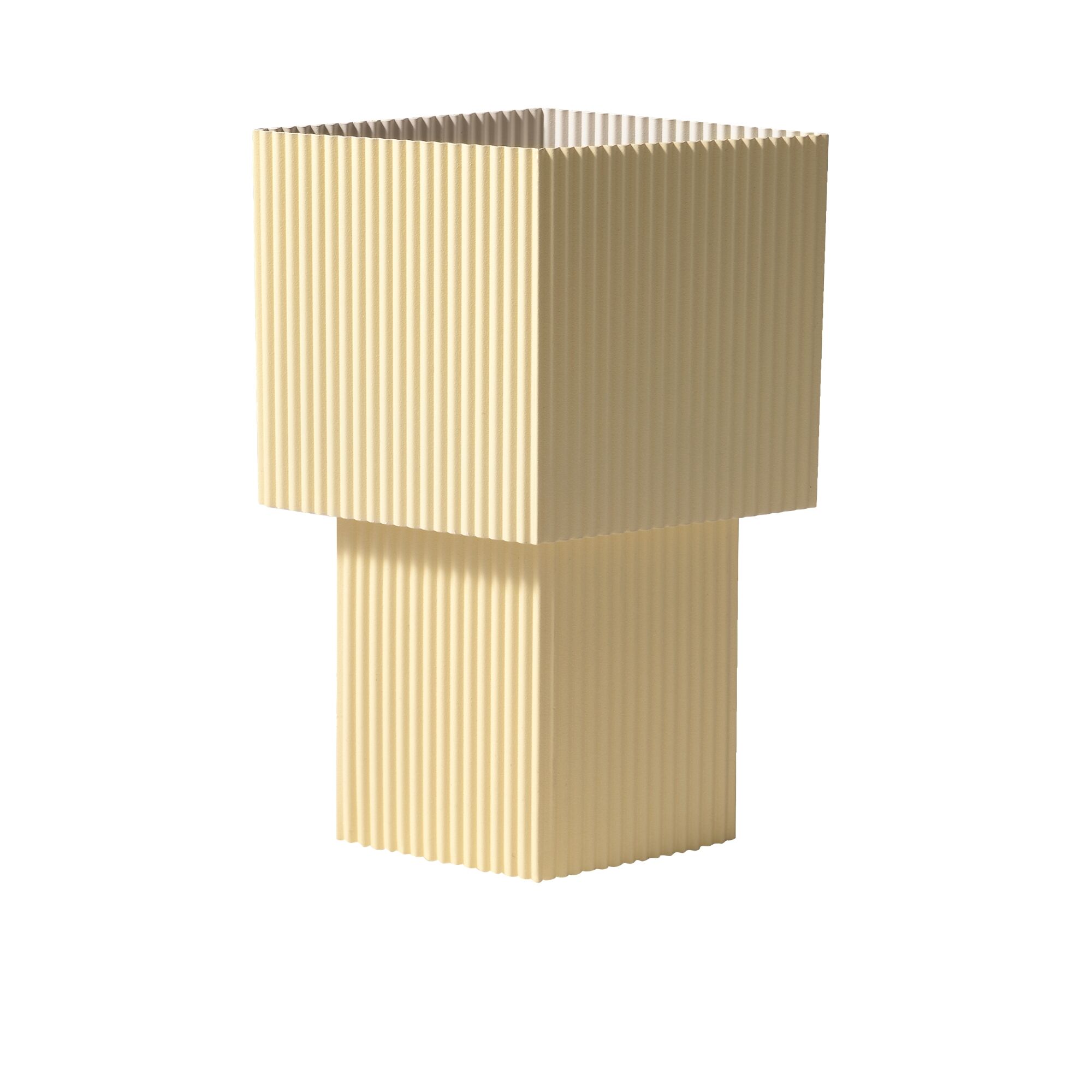 Romb Mini Bordlampe Vanilla