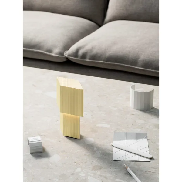 Romb Mini Table Lamp Vanilla