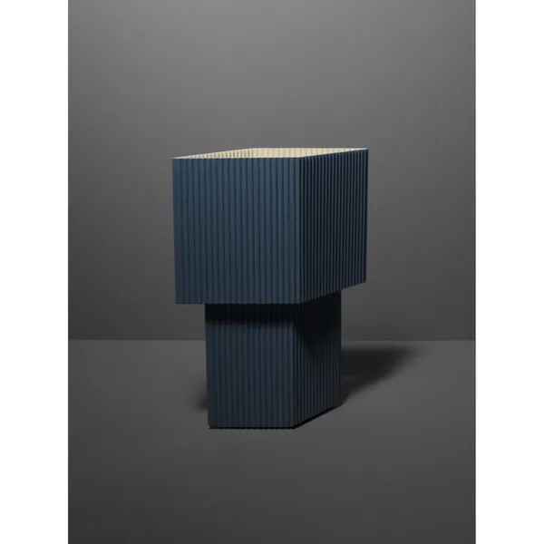 Romb Mini Table Lamp Blue Stone