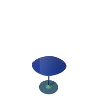THIERRY Salontafel 45x45 Blauw