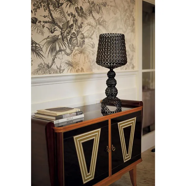 Mini Kabuki Bordlampe Sort