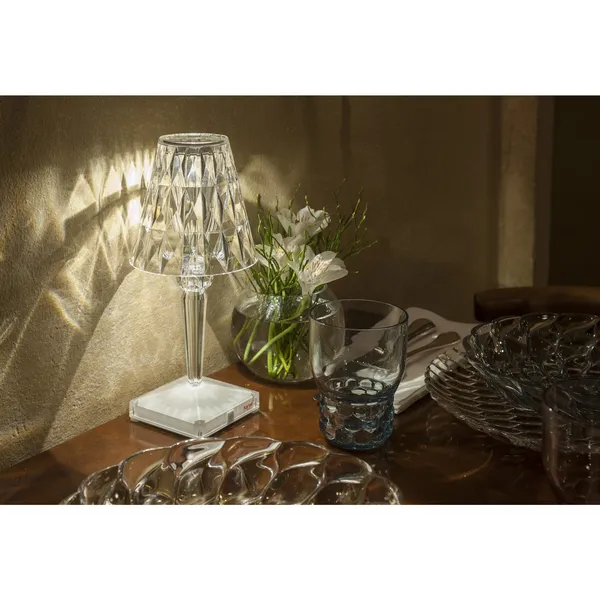 Battery Table Lamp Crystal
