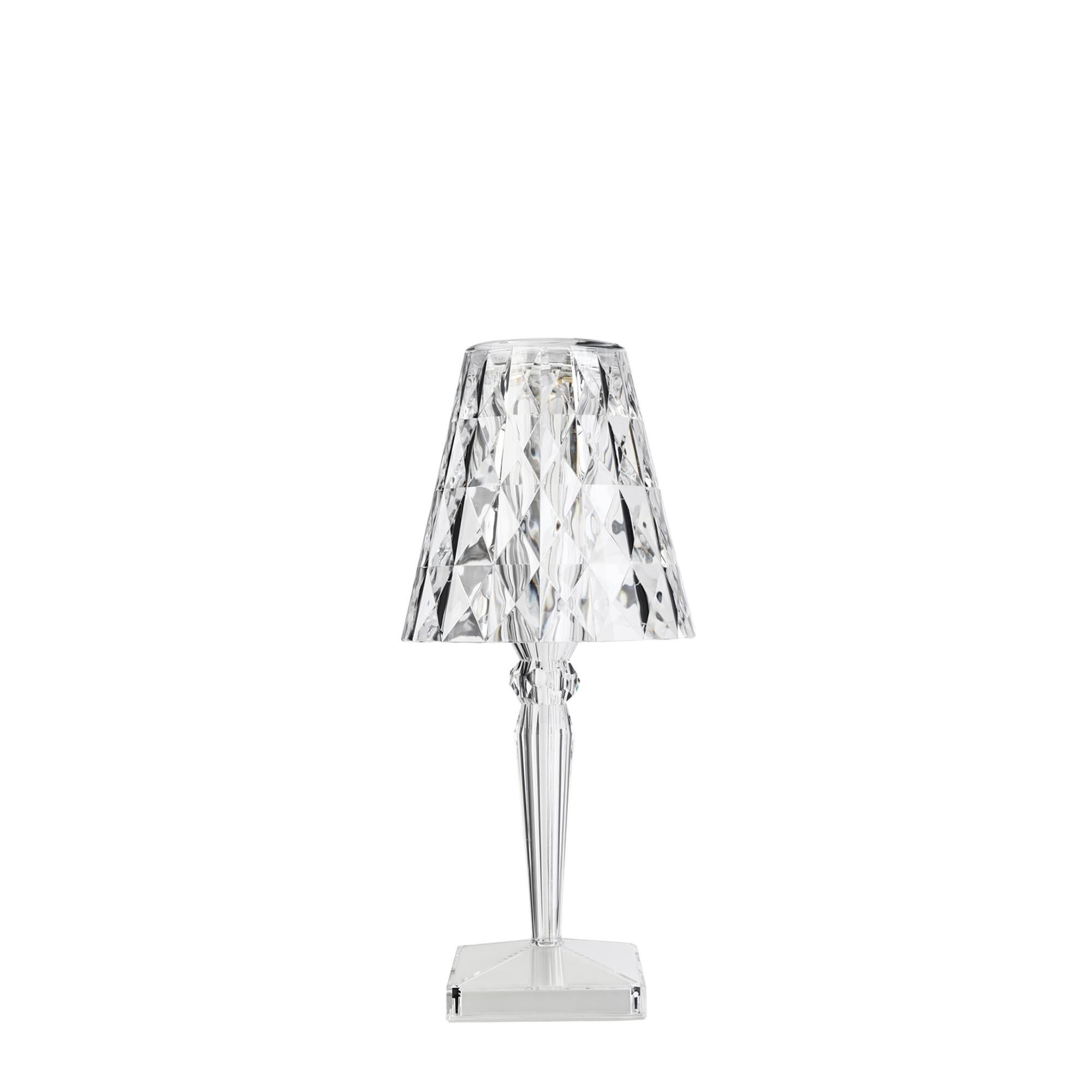 Big Battery Transportabel Lampe Krystal