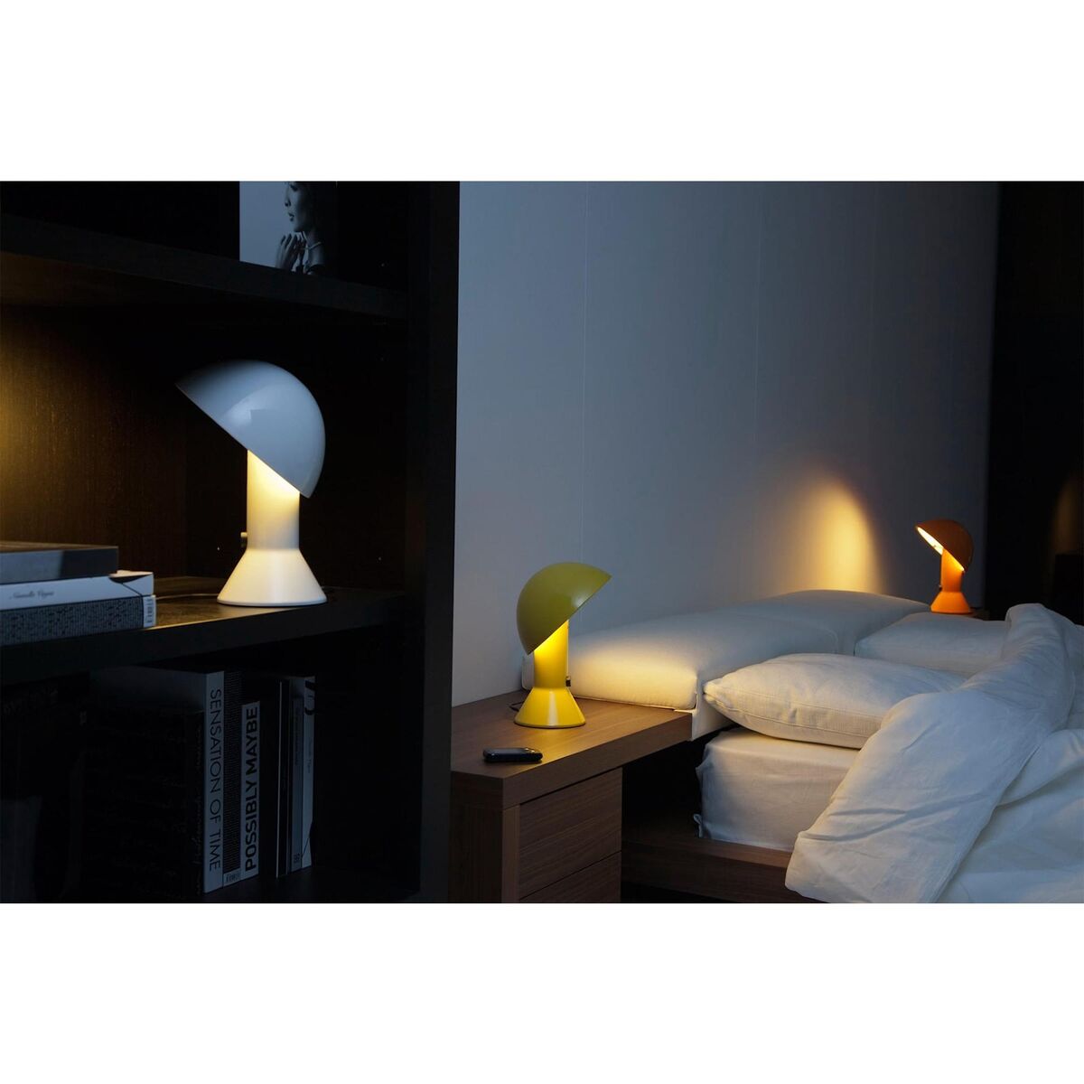 Elmetto Tischlampe Grün