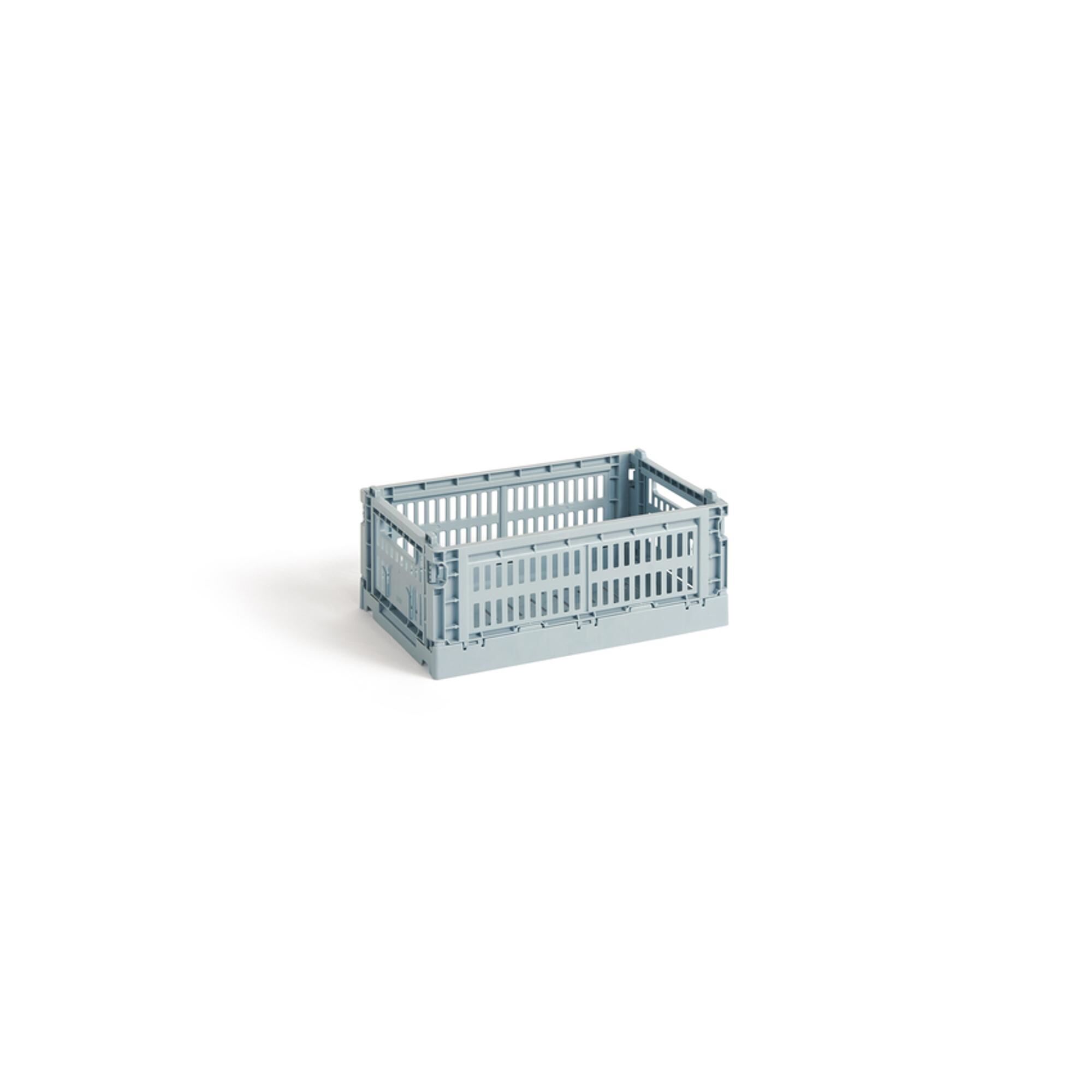 Petit boîte de rangement Colour Crate bleu poussiéreux