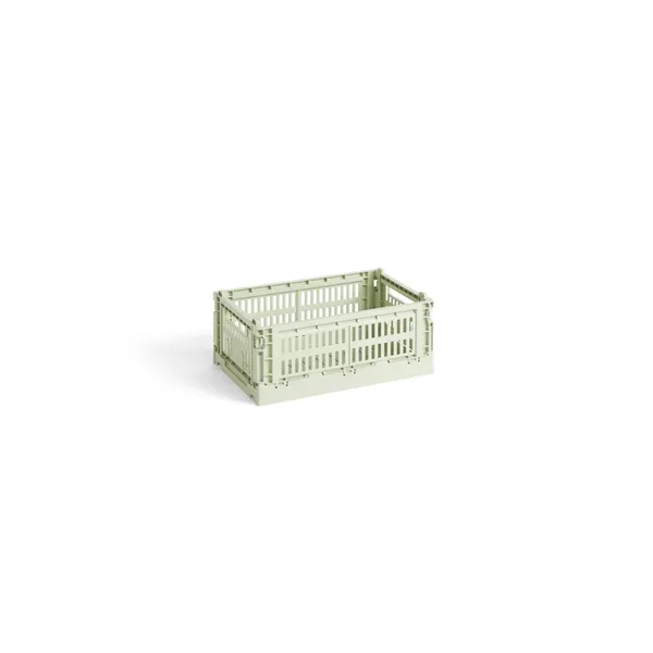 Colour Crate Storage Box Small Mint