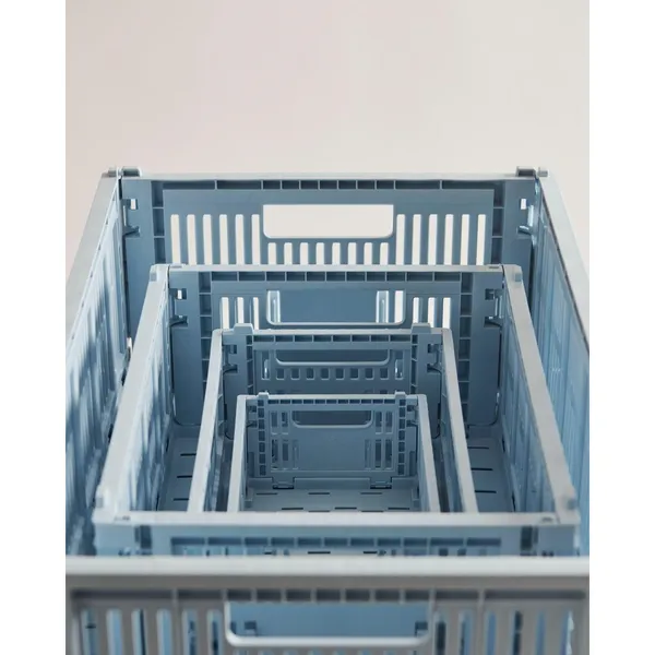 Colour Crate Storage Box Small Mint