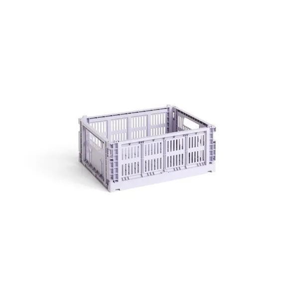 Colour Crate Storage Box Medium Lavender
