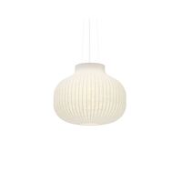 Strand Pendel Lamp Ø 45 cm Hvid Lukket