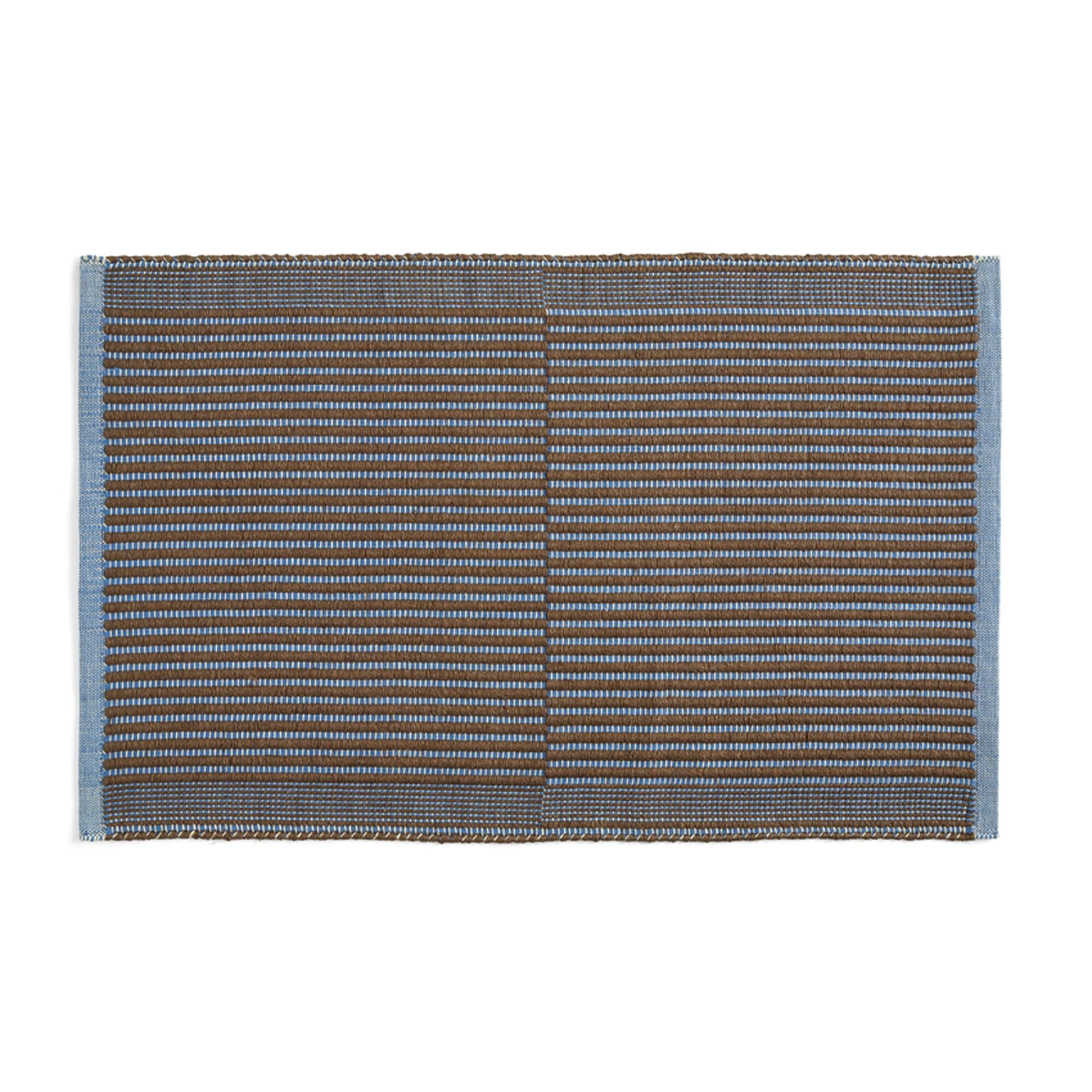 Tapis Mat 60x95 Châtaigne/ Bleu