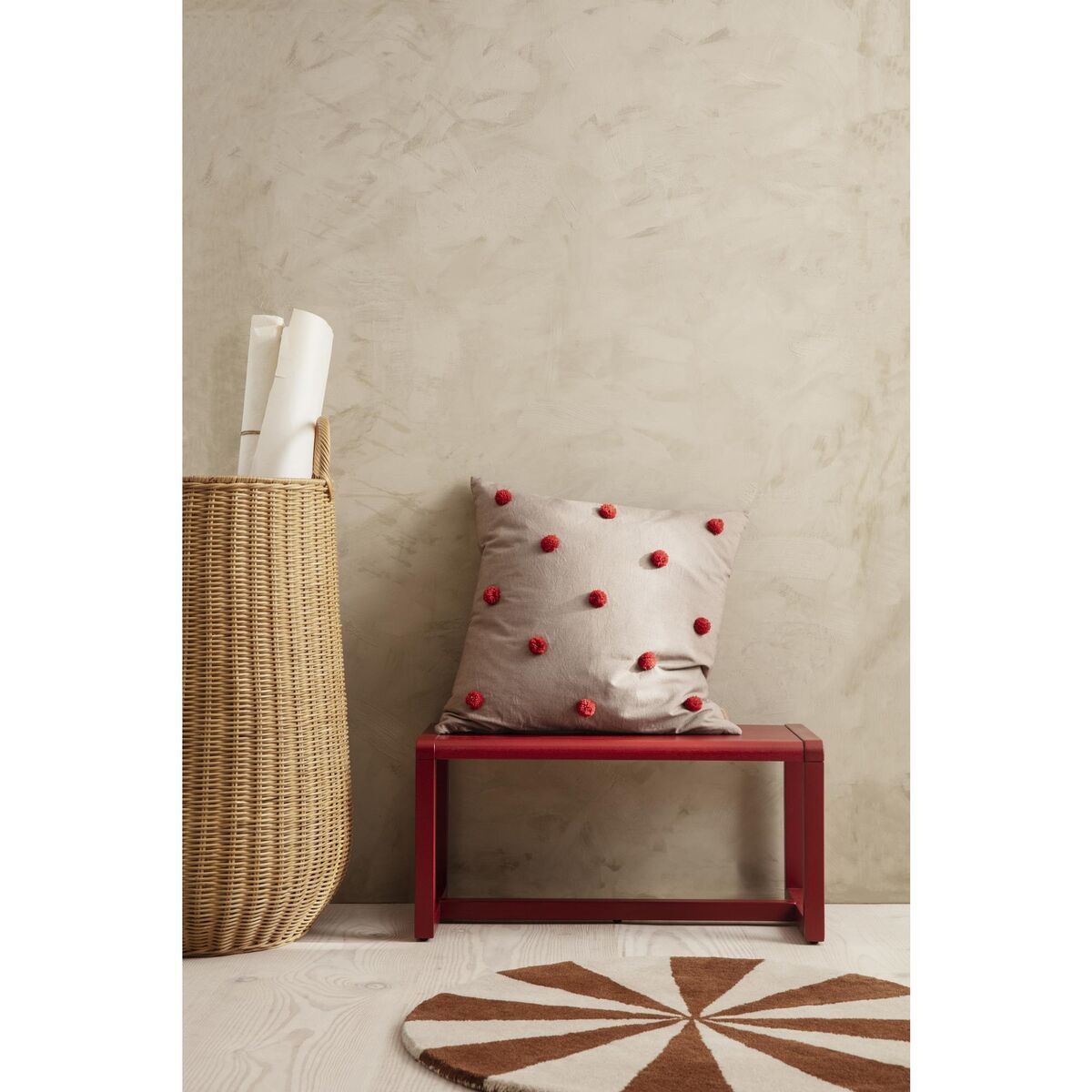 Braided Laundry Hamper Natural