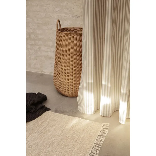 Braided Laundry Hamper Natural