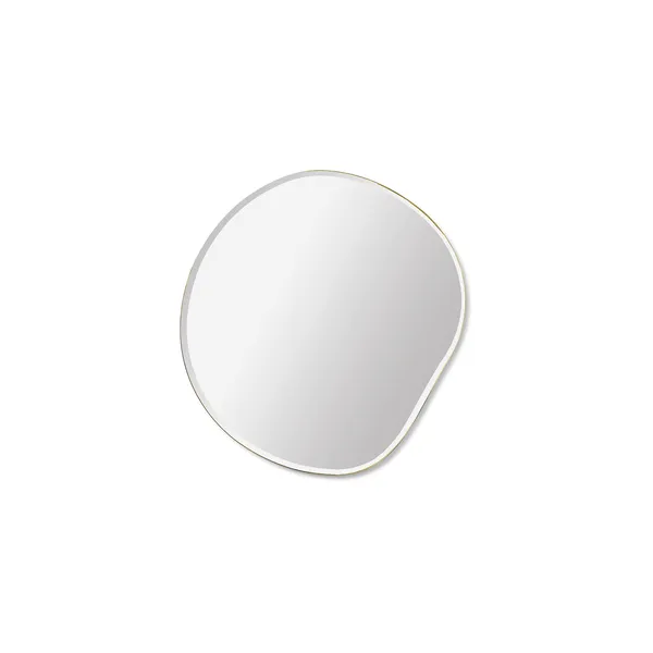 Pond Mirror Small Brass
