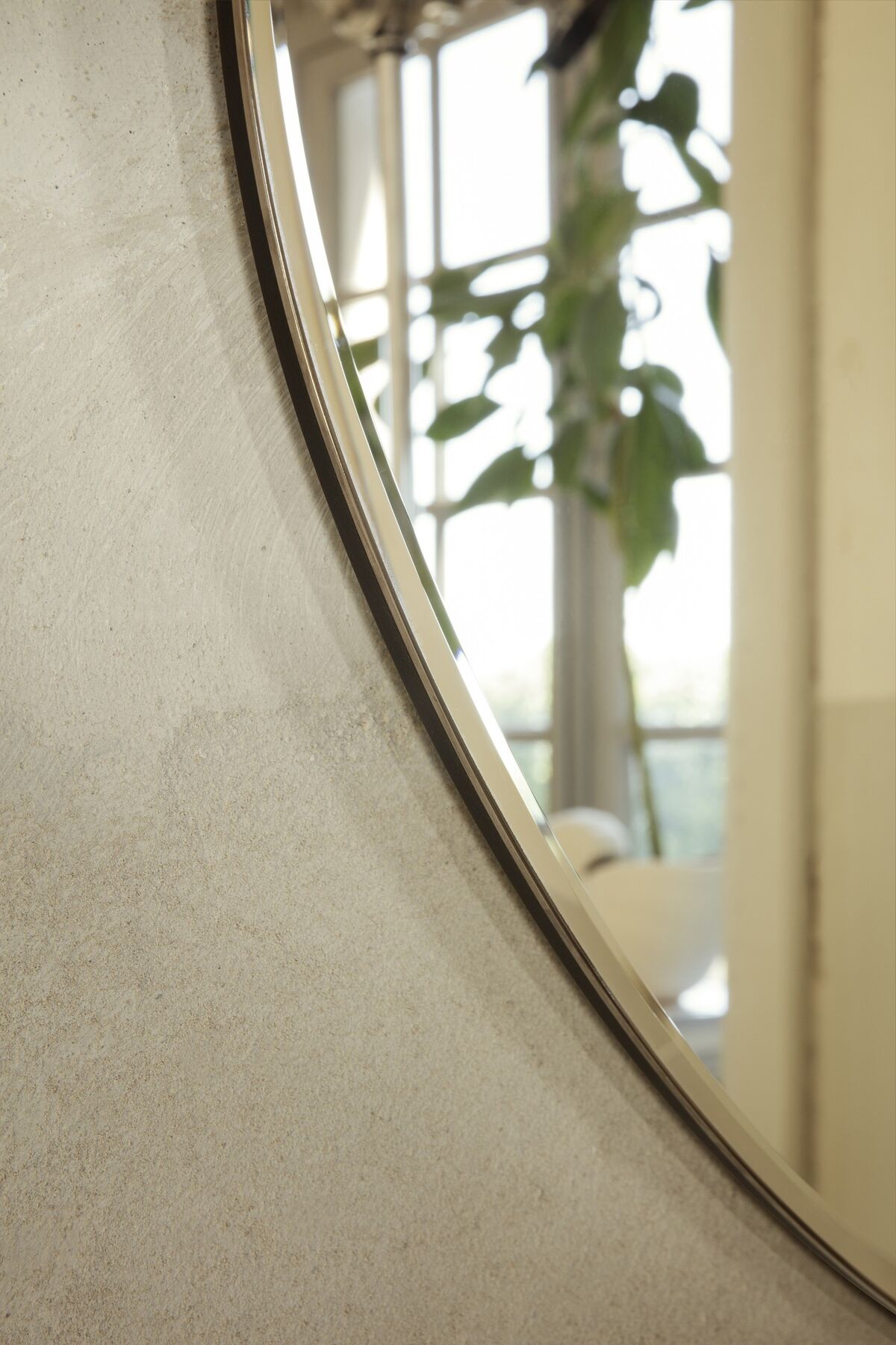 Pond Mirror Small Brass