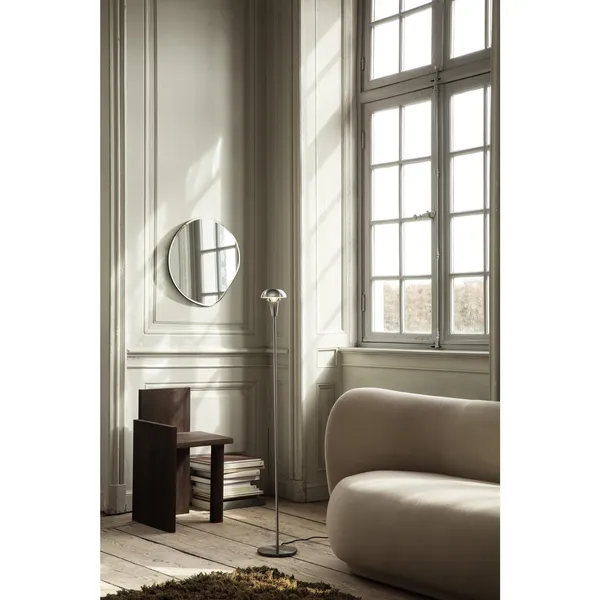 Pond Mirror Small Brass