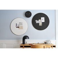 Retell Notice Board White Brass