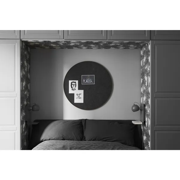 Retell Notice Board Green Brass