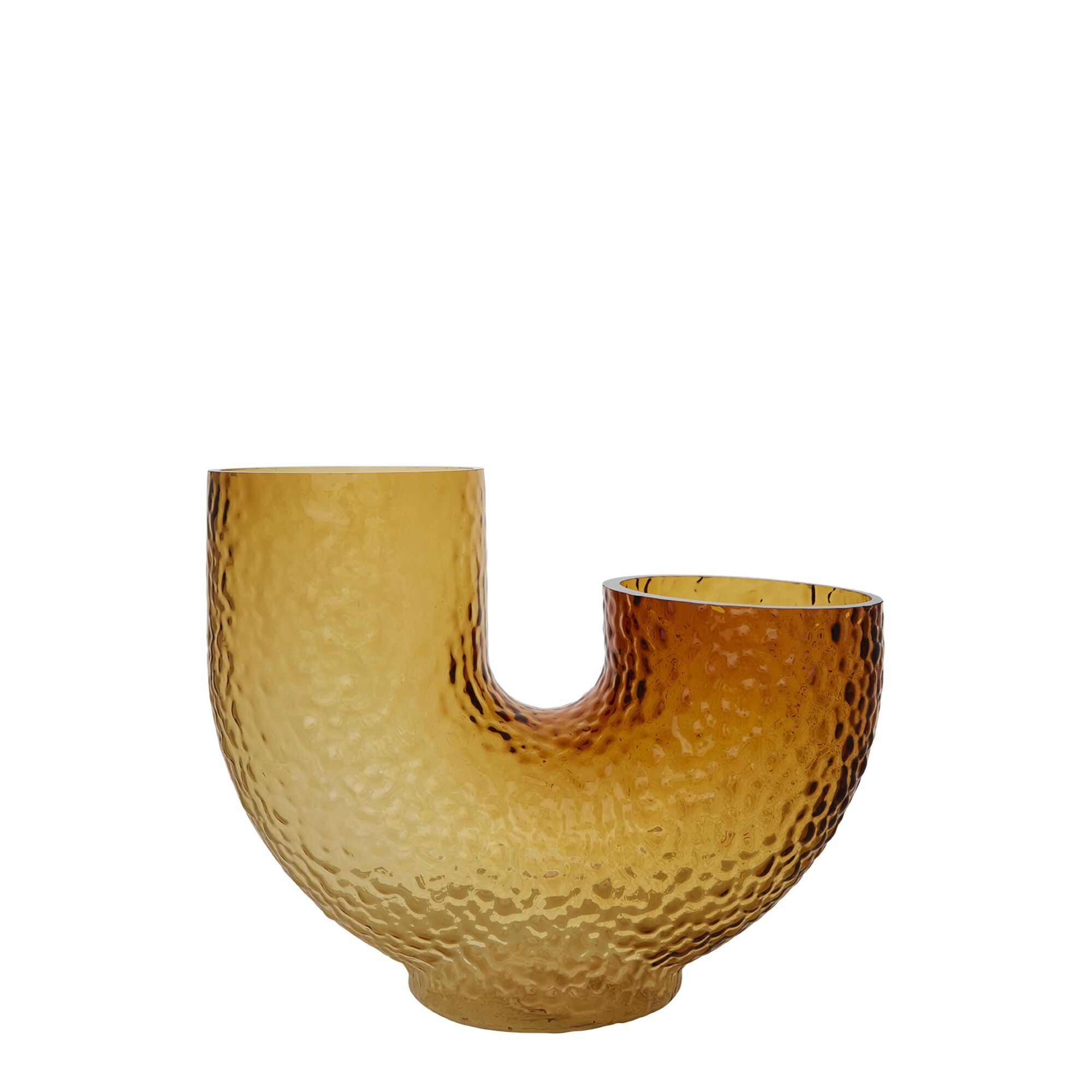 ARURA Mittlere Vase Bernstein