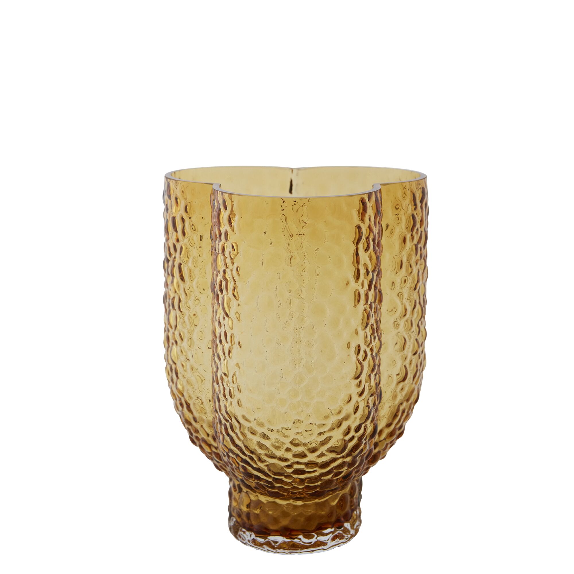 ARURA Trio-vase 25 cm Amber