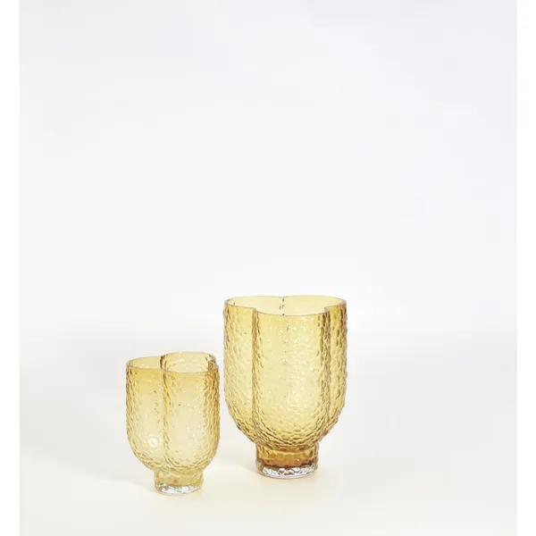 ARURA Trio Vase 25 cm Amber
