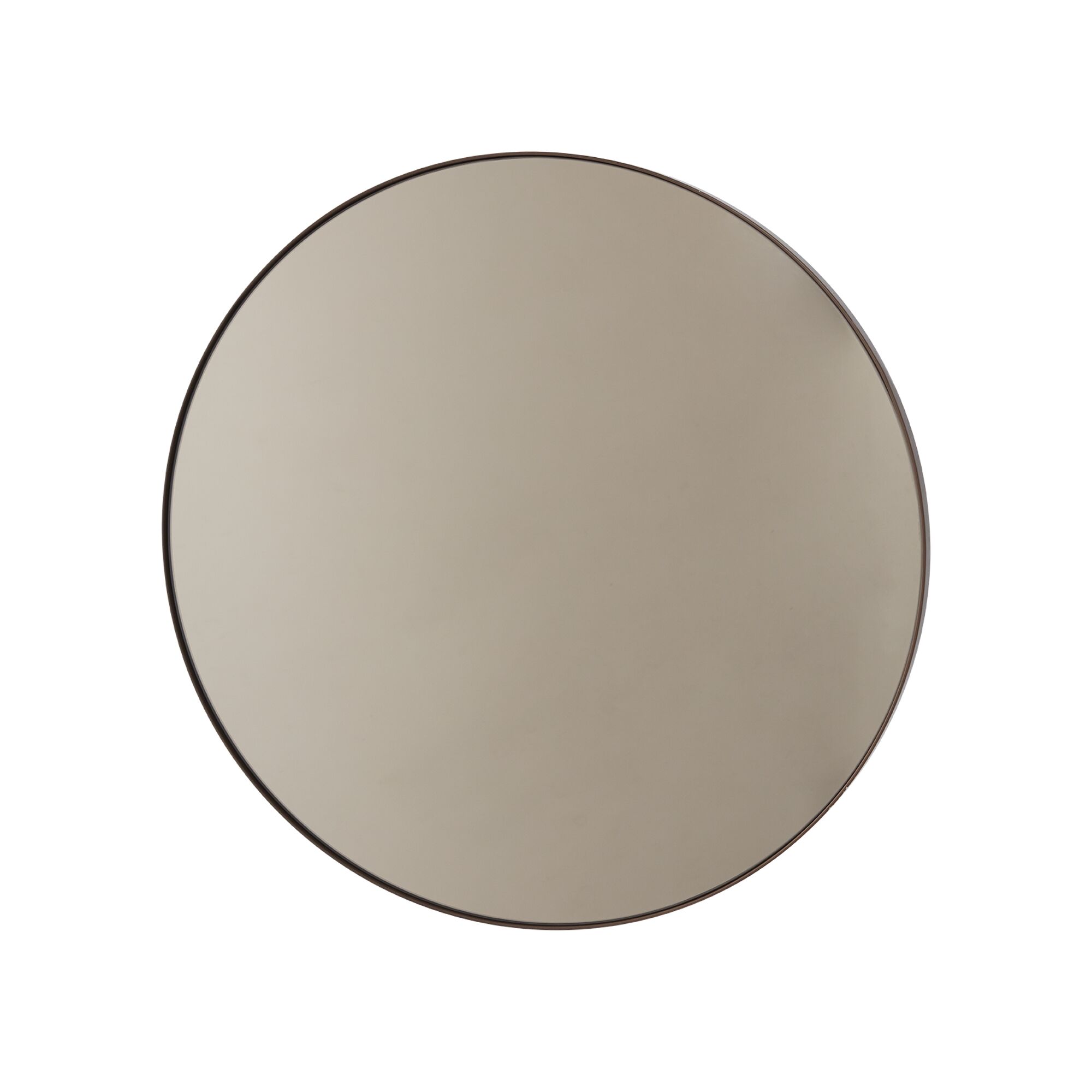 CIRCUM Miroir Ø50 Brun