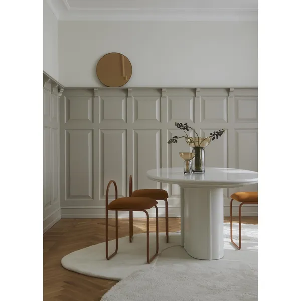 CIRCUM Mirror Ø50 Brown