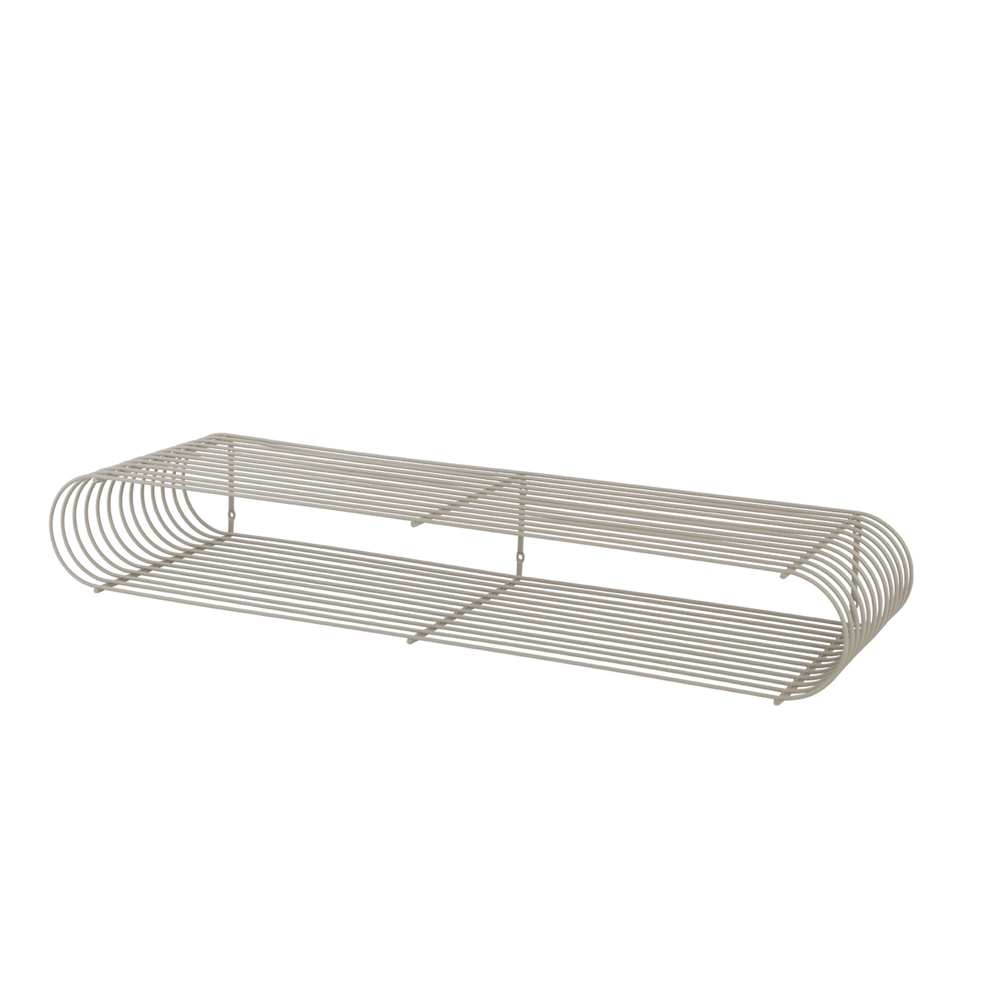 CURVA Hylle 80,4 cm Gråbrun