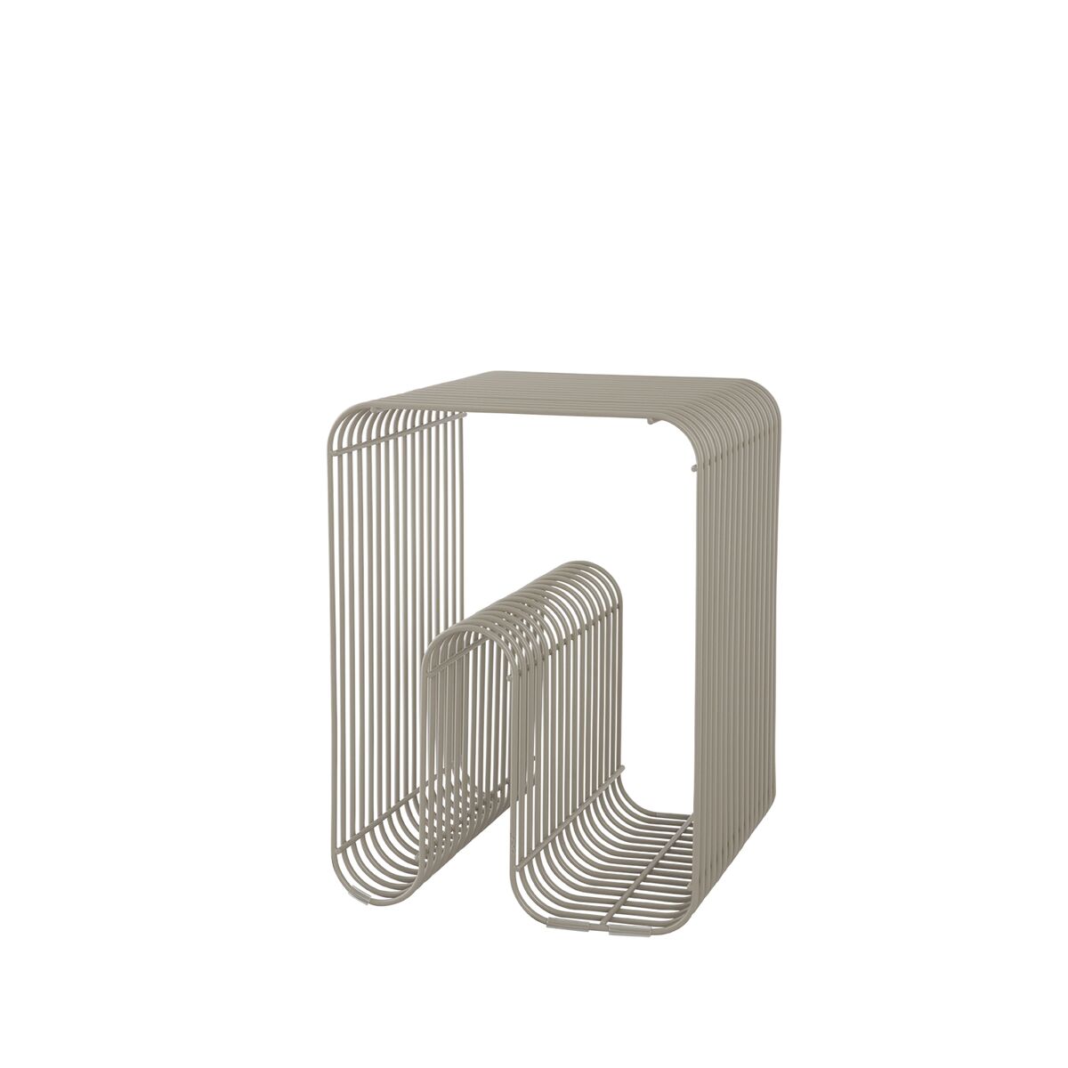 CURVA Hocker Taupe