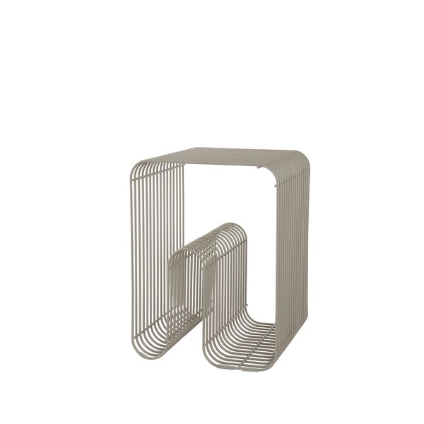 Taburete CURVA Taupe