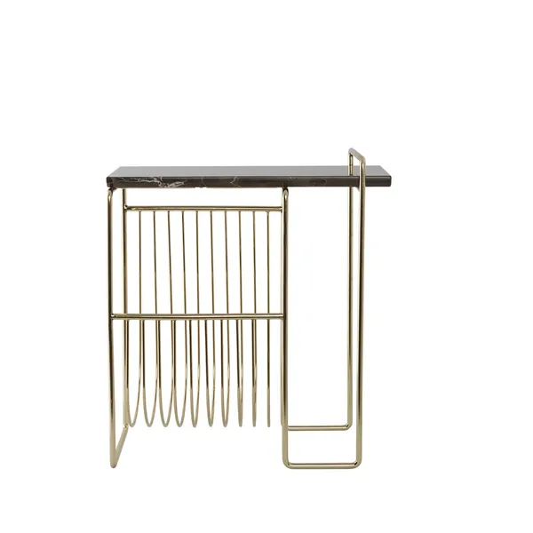 SINO Magasinholder Guld/Brun