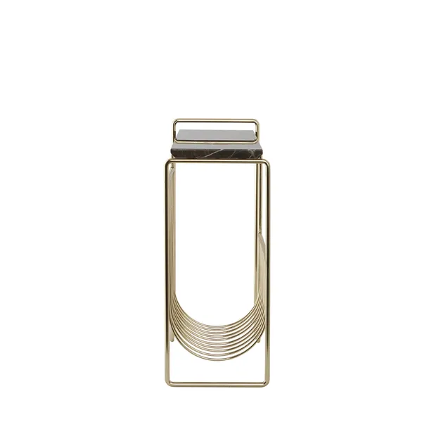 SINO Magasinholder Guld/Brun