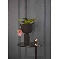 TORUS Blumentopf 22 cm Schwarz