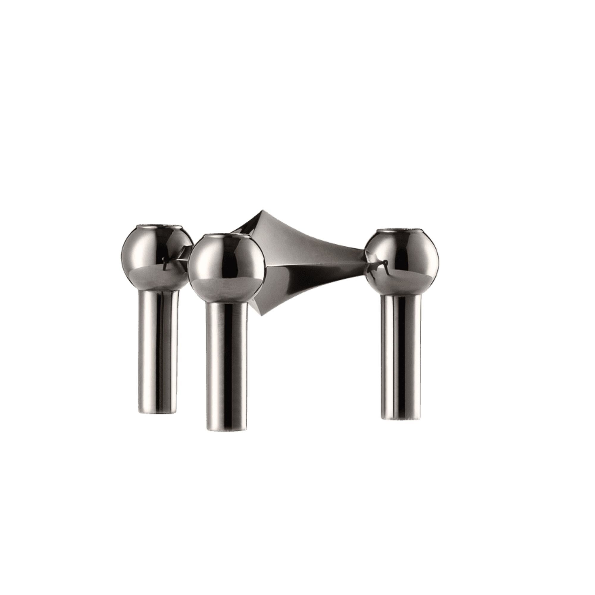 Candlestick H6.5 Black Chrome