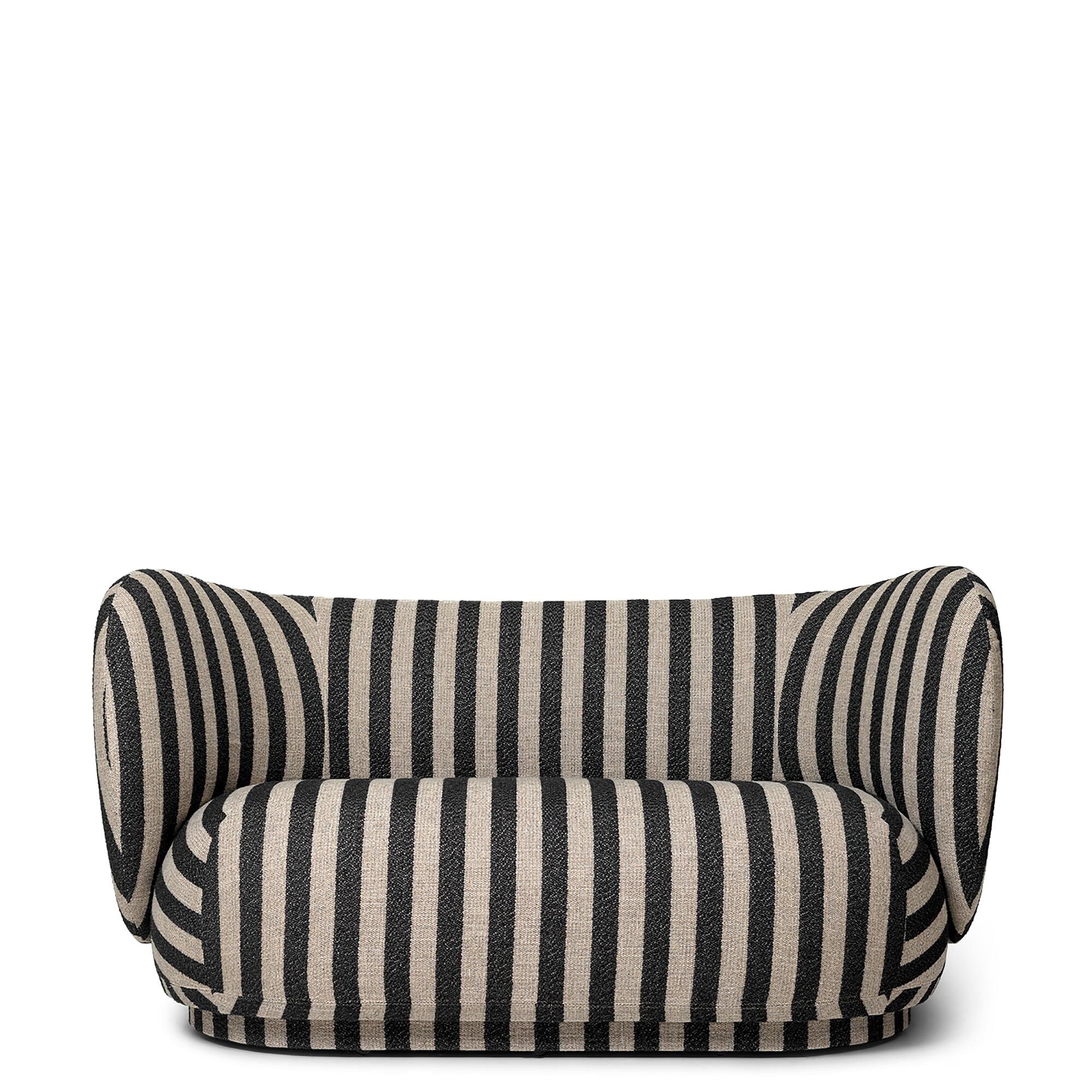 Rico Sofa 2 Seater Louisiana Sand/Sort