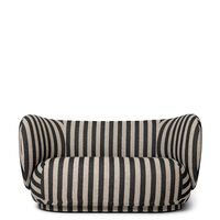 Rico Sofa 2-zits Louisiana Zand/ Zwart